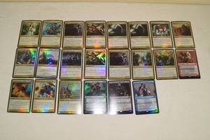 Large Format Magic the Gathering Rare and Mythic Rare Foil Cards