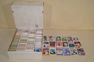 Large Box of Mixed Sports Cards - Most 80s-90s, Some Earlier