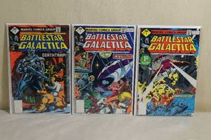 Battlestar Galactica Comic Books - #1-3