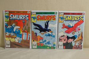 Smurfs Comic Books - #1-3