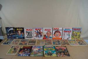 Vintage Comics and Magazines - Cracked, Mad, Car Toons