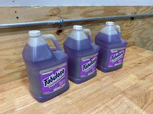 lot 62 image: FABULOSO Lot of 3- All Purpose CleanerDegreaser (1 gal each)