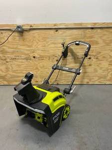 lot 51 image: RYOBI RY40806VNM 21 In. 40v Brushless Cordless Snow Blower (Tool Only)