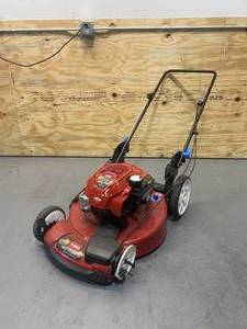 lot 54 image: TORO Recycler 22 in. SmartStow High Wheel Variable Speed Walk Behind Gas Self Propelled Mower