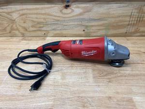lot 25 image: MILWAUKEE 15-Amp 79 in. Non-Lock-On Large Angle Grinder