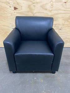 lot 56 image: Lounge Chair (black)