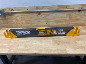 lot 60 image: TOUGHBUILT 28.54 in. T Adjustable Folding Sawhorse