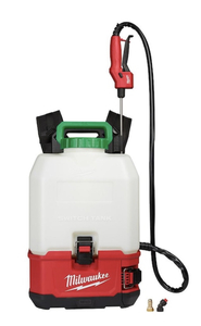 lot 7 image: MILWAUKEE M18 18-Volt 4 Gal. Lithium-Ion Cordless Switch Tank Backpack Pesticide Sprayer (Tool-Only)