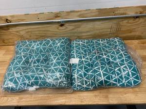 lot 106 image: Lot of 2-  Outdoor Chair Cushions
