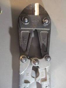 Bolt Cutters and Bar