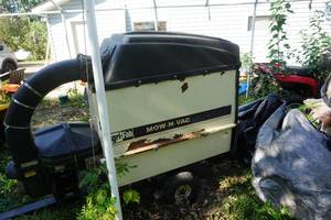 Agri Fab Mow N Vac Pull Behind Power Lawn Vac System