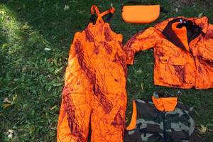 Large Selection of Blaze Orange Hunting Apparel