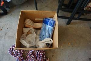 Large Lot of Ropes and Strapping
