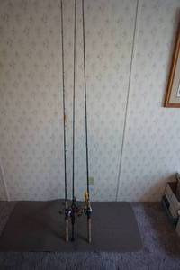 3 -  Bait Caster Fishing RodReel Combo Sets