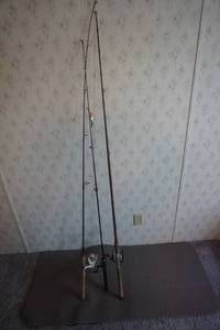 2 -  Spinning and 1 Bair Caster Fishing RodReel Combo Sets