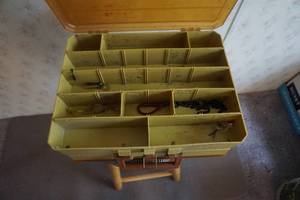 Plano Magnum Tackle Box With Assorted Fishing Lures