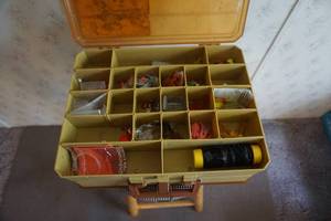 Plano Magnum Tackle Box With Assorted Fishing Lures