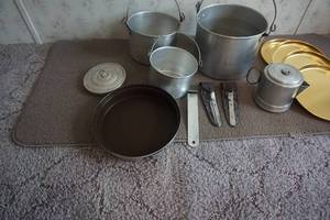 13 pc Camping Cookware Set