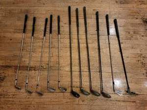 lot 29 image: 11 Golf Clubs-Right Hand Mens