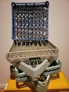 lot 64 image: 5 Glass and Utensil Wash Racks (Used)