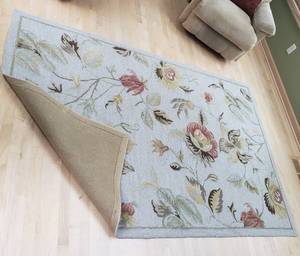 lot 71 image: Kaleen 100% Wool Area Rug 5 x 7.9