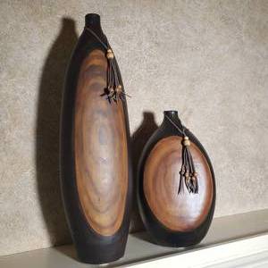 lot 102 image: Neutral Group of Decor Vases