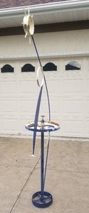 lot 117 image: Contemporary Salvaged Metal Outdoor Sculpture