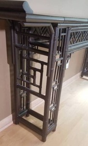 lot 6 image: Asian Inspired Altar Library Table