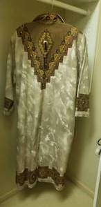 lot 162 image: Closet Collection  HP Ladies Sunbelt Denim Duster Coat, beige