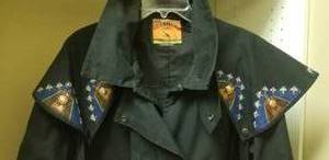 lot 165 image: Closet Collection  Ladies Black Outback Trench Coat