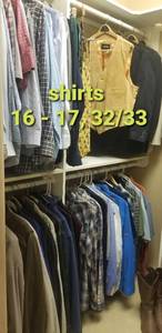 lot 174 image: Haberdashery  Mens Sport Coat, Sweater and Shirt Collection