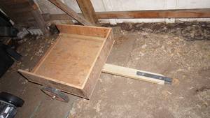 lot 17 image: Home Made Two Wheel Trailer