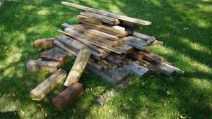 lot 29 image: Stack Of Miscellaneous Wood
