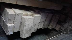 lot 44 image: Cement Blocks For Basement Walls Or Fireplace