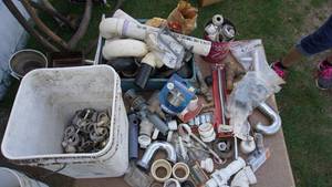 lot 88 image: Miscellaneous Tubing, Pipes, Fittings, Clamps