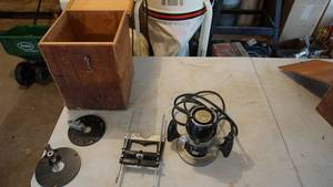 lot 211 image: Commercial Craftsman Router In Homemade Case