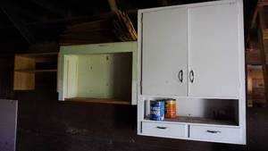 lot 115 image: Three Cabinets W Contents