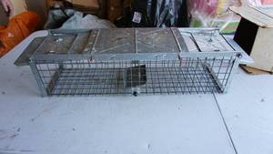 lot 139 image: Havahart Live Animal Cage Trap--Model 1030