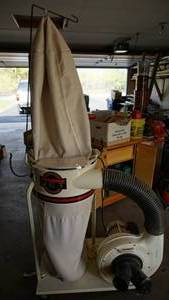lot 179 image: Jet DC-1100 Dust Collector On Casters--(USED VERY LITTLE)