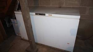 lot 258 image: Kenmore Deep Freezer -23.1 Cubic Feet-Model #1761---BRING HELP WHEN YOU PICK IT UP