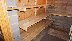 lot 271 image: Wood Shelving----BRING YOUR OWN SCREW GUN