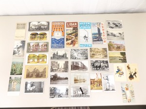 lot 98 image: Lot of Misc. Antique and Vintage Real Photo Postcards, Brochures, etc.