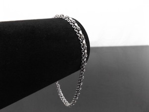 lot 57 image: .925 Sterling Silver Styled Link Bracelet