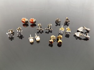 lot 68 image: Lot of Multiple .925 Sterling Silver Post Earrings