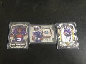 lot 25 image: 3 Different Teddy Bridgewater RCs