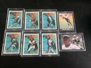 lot 35 image: 8 Different Football Stars in Hard Cases