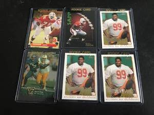 lot 39 image: 6 Warren Sapp RCs