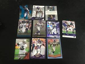lot 40 image: Randy Moss 10 Different Cards
