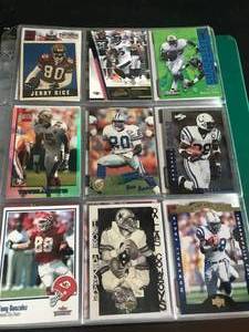 lot 53 image: Binder of Football Cards - Stars & RCs