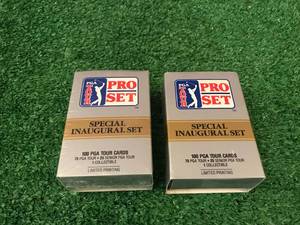 lot 77 image: 2 Pro Set PGA Tour Special Inaugural Sets